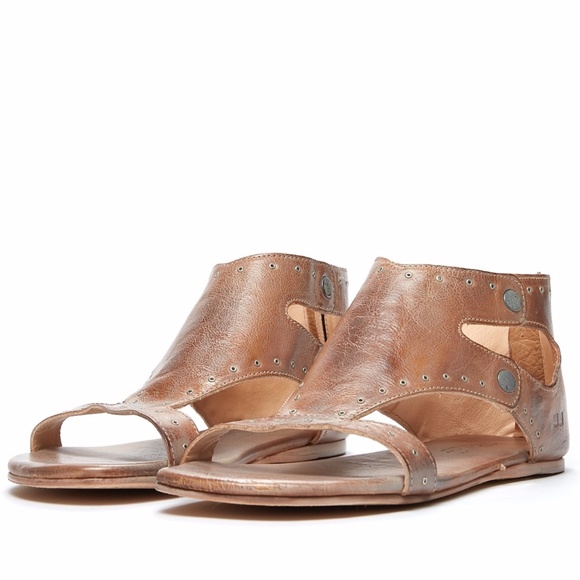 Bed Stu Shoes - NEW Bed Stu Soto G Flat Sandal, Tan Mason